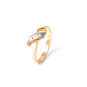 кольцо Золото (583) 2,18 г. размер 17,5 3бр17-2/2-0,09к