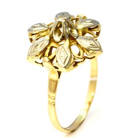 кольцо Золото (585) 3,04 г. размер 18,5  1бр57-3/3-0,2к