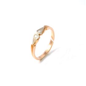 кольцо Золото (585) 1,81 г. размер 16 2бр57-3/3-0,1к