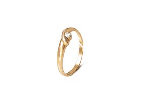кольцо Золото (585) 2,24 г. размер 18 