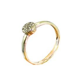 кольцо Золото (585) 1,12 г. размер 17  12бр17-3/3-0,06к