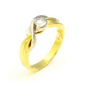 кольцо Золото (750) 5,62 г. размер 17,5 1бр57-4/5-0,2к