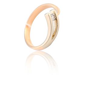 кольцо Золото (585) 2,49 г. размер 17 