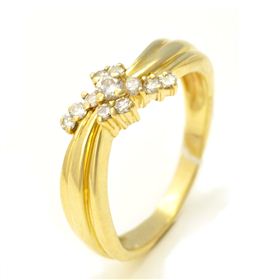 кольцо Золото (585) 4,57 г. размер 18 10бр57-4/4-0,4к
