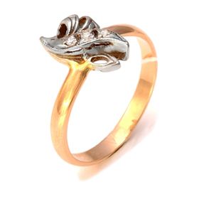 кольцо Золото (585) 3,13 г. размер 19 