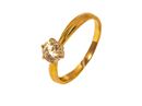 кольцо Золото (585) 1,86 г. размер 17